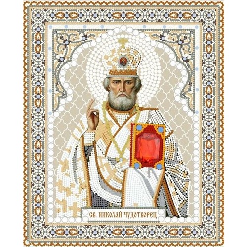 Николай чудотворец вышивка крестом риолис Николай чудотворец вышивка крестом риолис