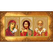 Набор для вышивания бисером Русская искусница "Домашний Иконостас"