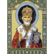 Канва/ткань с нанесенным рисунком Матрёнин посад "Святой Николай Чудотворец (Угодник)"