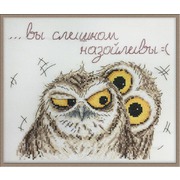 Набор для вышивания крестом Марья искусница "Эмоции совуль"