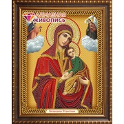 Набор для выкладывания мозаики Алмазная живопись "Икона Богородица Страстная"